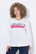 T-shirt Lovely Weekend, décolleté rond et manches longues