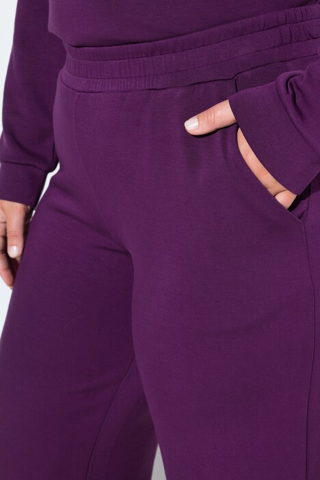 Pantalon en jersey, coupe large