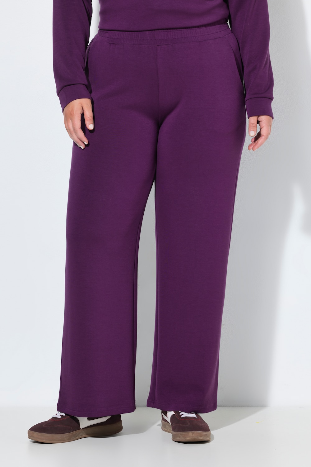 Jerseyhose, weites Bein
