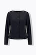 Blazer, Techno-Stretch, U-Boot-Ausschnitt, Langarm