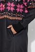 Norweger-Strick-Fleece- Kleid, Kapuze, Langarm