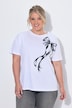 T-Shirt, Boxy Fit, Schleife, Halbarm