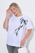 T-Shirt, Boxy Fit, Schleife, Halbarm