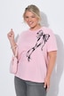 T-Shirt, Boxy Fit, Schleife, Halbarm