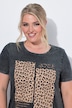T-Shirt, Komfort Fit, Leo-Motiv, Vintage Look