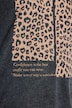 T-Shirt, Komfort Fit, Leo-Motiv, Vintage Look