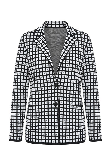 Úpletový blazer