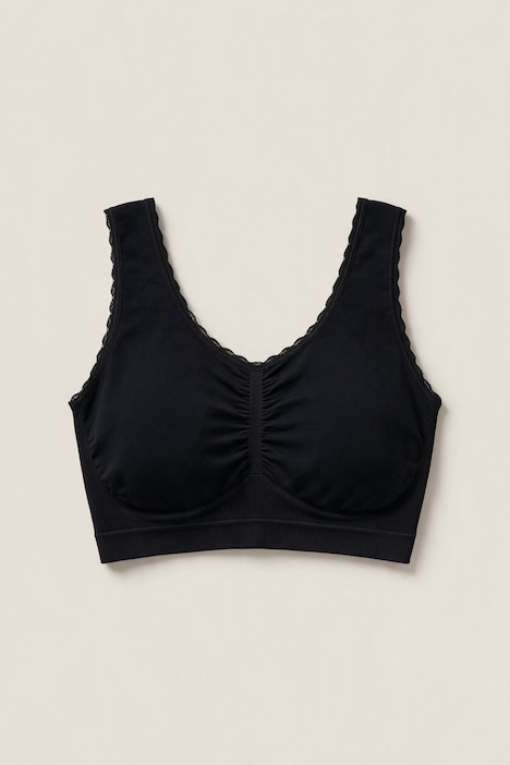 Shaping-Bustier, nahtlos, Strickspitze, blickdicht