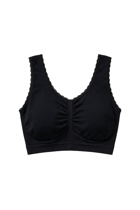 Shaping-Bustier, nahtlos, Strickspitze, blickdicht