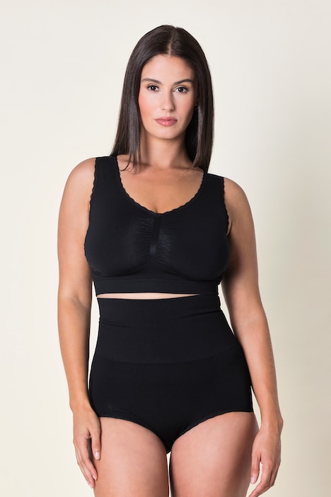 Shaping-Bustier, nahtlos, Strickspitze, blickdicht