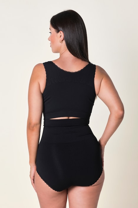 Shaping-Bustier, nahtlos, Strickspitze, blickdicht
