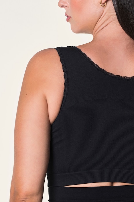 Shaping-Bustier, nahtlos, Strickspitze, blickdicht
