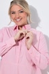Popeline blouse, A-lijn,schootje, lange mouwen