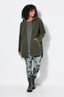Longjacke, Teddyfleece, Kapuze, Langarm, hinten länger