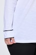 T-shirt, coupe Loose Fit, passepoil coloré, manches longues