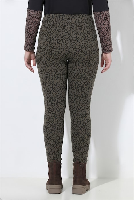 Leggings, bedruckt, Slim, Elastikbund