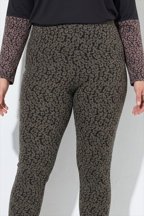 Leggings, bedruckt, Slim, Elastikbund