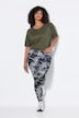 Leggings, Blüten, Slim, Elastikbund