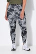 Leggings, Blüten, Slim, Elastikbund