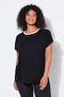 T-Shirt, Oversized, Rundhals, Kurzarm, hinten länger