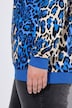 Sweatshirt, Komfort Fit, Leo-Muster, Farbeffekte