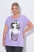 T-Shirt, Komfort Fit, Frauen-Motiv, Halbarm
