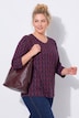T-Shirt, bedruckt, V-Ausschnitt, 3/4-Arm