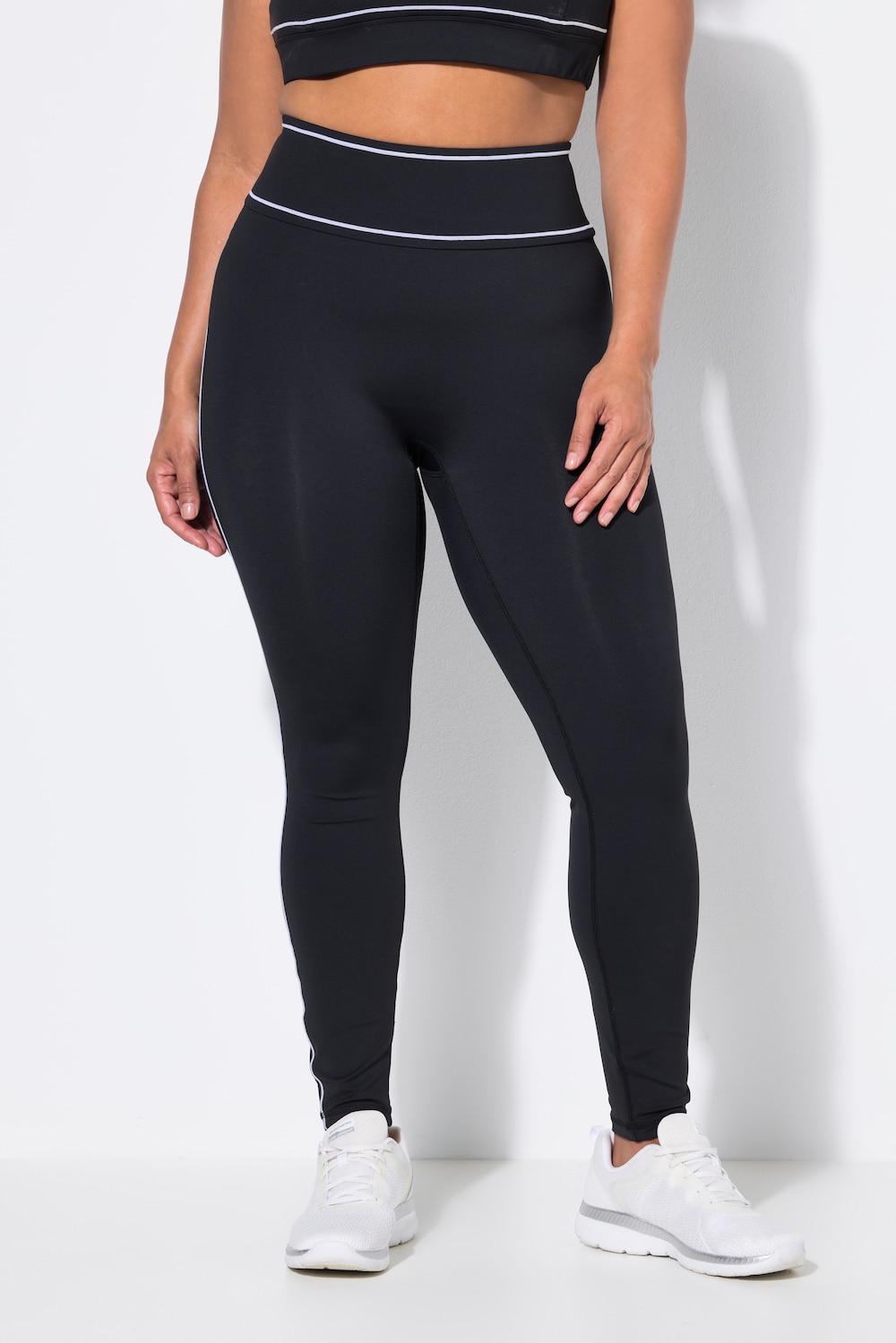 Leggings, Zierpaspeln, Slim, Stretch