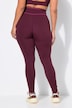 Legging avec passepoils fantaisie, matière stretch et coupe Slim Fit