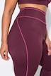 Legging avec passepoils fantaisie, matière stretch et coupe Slim Fit