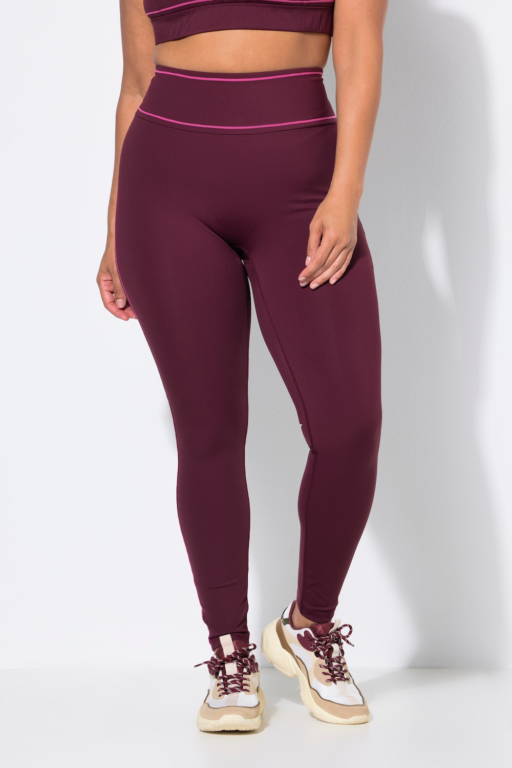 Leggings, Zierpaspeln, Slim, Stretch