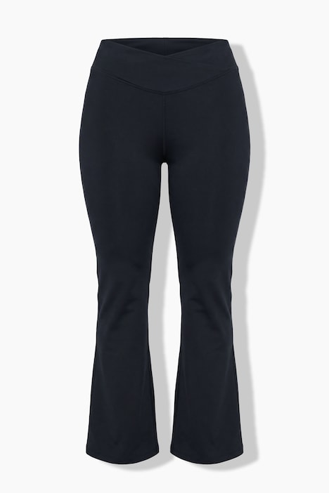 Legging de yoga, jambe évasée et coupe Slim Fit, taille élastique