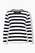 Shirt, Blockstreifen, Classic, Rundhals, Langarm