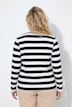 Shirt, Blockstreifen, Classic, Rundhals, Langarm
