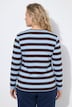 Shirt, Blockstreifen, Classic, Rundhals, Langarm