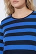 Shirt, Blockstreifen, Classic, Rundhals, Langarm