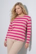 Shirt, Blockstreifen, Classic, Rundhals, Langarm