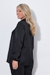 Chiffon blouse, A-lijn, wijde lange mouwen