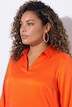 Chiffon blouse, A-lijn, wijde lange mouwen
