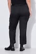 Satin-Cargohose, gerades Bein