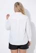 Hemdbluse, A-Linie, Hemdkragen, Langarm