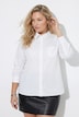 Hemdbluse, A-Linie, Hemdkragen, Langarm