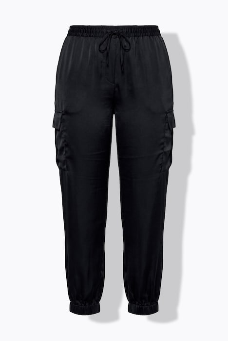 Cargohose, Joggpants-Fit, Cargotaschen, Elastikbund