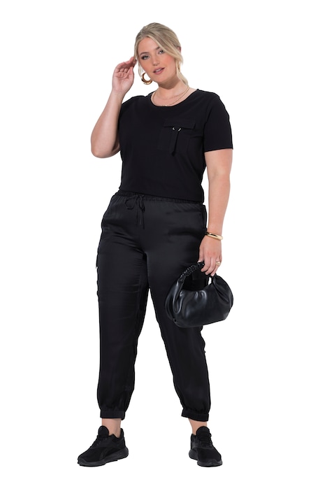 Cargohose, Joggpants-Fit, Cargotaschen, Elastikbund