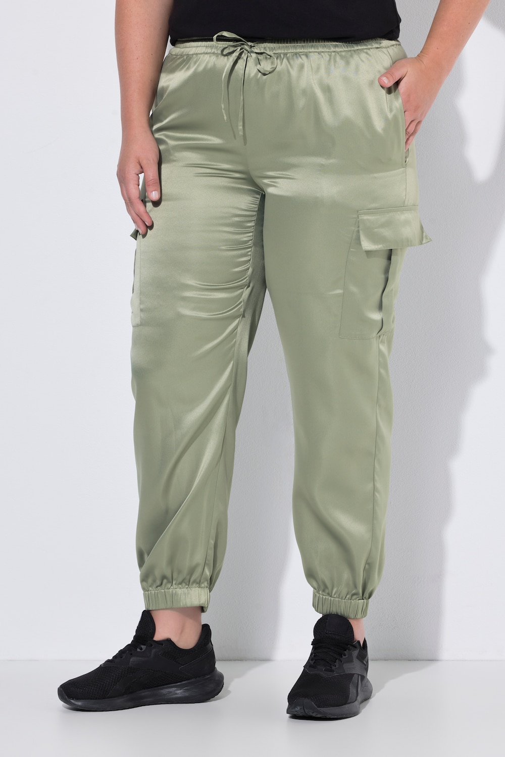 Cargohose, Joggpants-Fit, Cargotaschen, Elastikbund