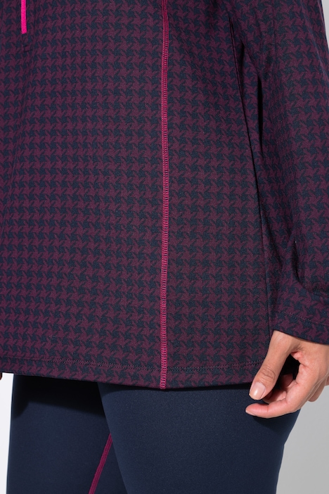 Ski-Funktionsshirt, Farbdetails, Troyerkragen, Langarm