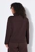 Sweatjacke, Boxy Fit, Stehkragen, Langarm