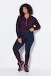 Ski-Funktionsleggings, Saumdruck, Slim, Elastikbund