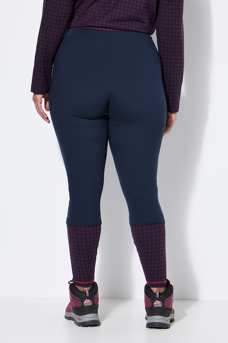 Ski-Funktionsleggings, Saumdruck, Slim, Elastikbund