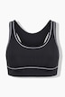 Sportbustier, sierbiesjes, zachte cups, racerback